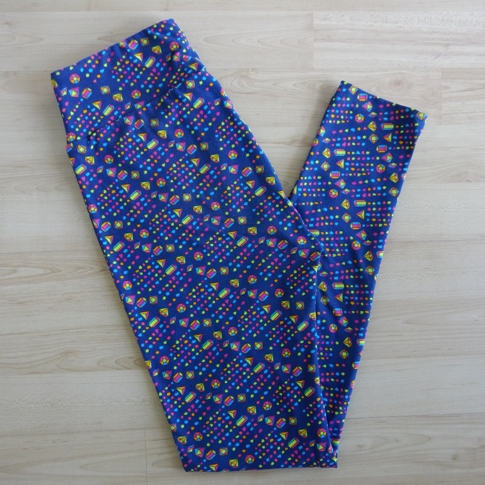 LuLaRoe OS Leggings Gemstones Diamond & Gems